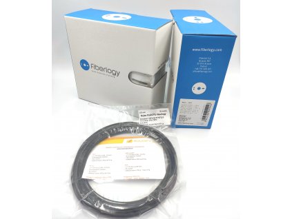 VZORKA 20 METROV - Nylon PA12 + CF15 čierny 1,75mm Fiberlogy