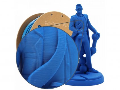 PLA PolyTerra filament zafírovo modrý 1,75mm Polymaker 1kg