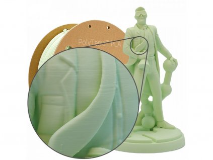 PLA PolyTerra filament Mint 1,75 mm Polymaker 1kg