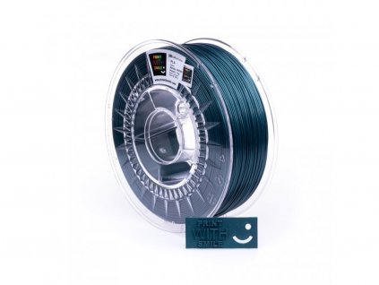 PLA filament metallic green 1,75 mm Print With Smile 1 kg
