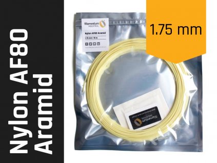 Vzorka 15 m sample 1,75 mm Nylon AF80 Aramid Fillamentum