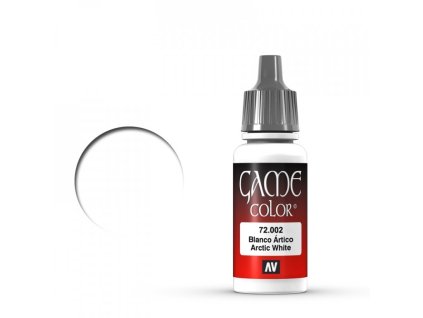 Vallejo Game Color 72002 Arctic White (17 ml)