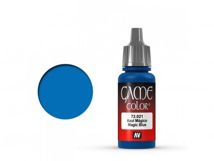 Vallejo Game Color 72021 Magic Blue 18 ml