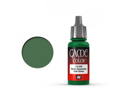 Vallejo Game Color 72029 Sick Green 18 ml