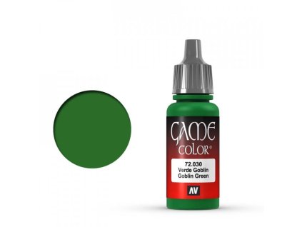 Vallejo Game Color 72030 Goblin Green 18 ml
