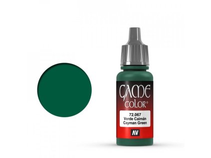 Vallejo Game Color 72067 Cayman Green 17 ml