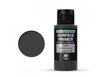 Vallejo Surface Primer 73607 UK Bronze Green 60 ml