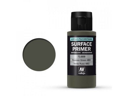 Vallejo Surface Primer 73609 Russian Green 4BO 60 ml