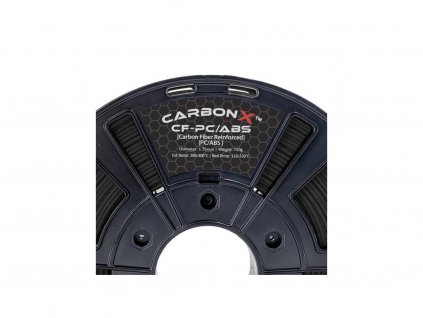 VZORKA 20 METROV - CARBONX PC / ABS CF filament čierny 1,75 mm 3DXTECH