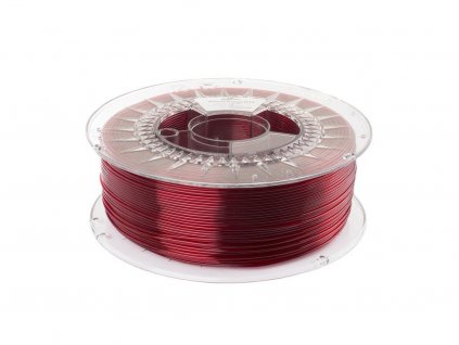 PETG filament Transparent Red 1,75 mm Spectrum 1 kg