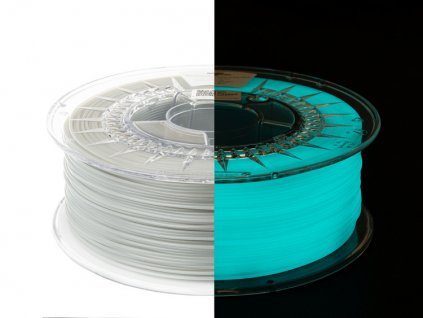 Filament PET-G Glow in the Dark 1,75mm BLUE 1kg