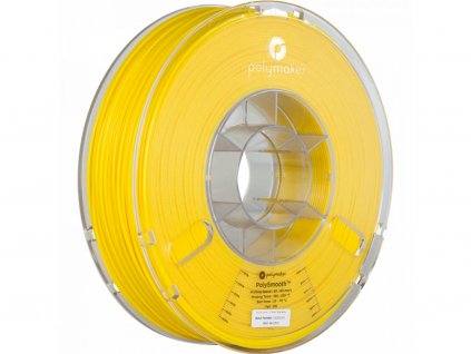 PolySmooth filament žltý 1,75 mm Polymaker 0,75 kg