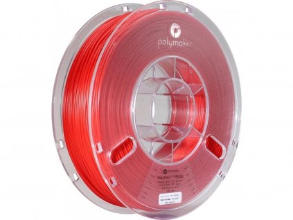 Polyflex TPU-95A filament červený 1,75 mm Polymaker 750 g