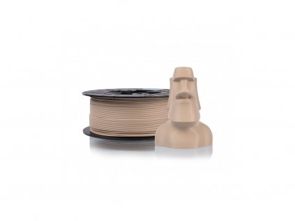 PLA + vylepšená ľahko tlačiteľná struna ARMY Dusty Brown 1,75 mm 1 kg Filament-PM