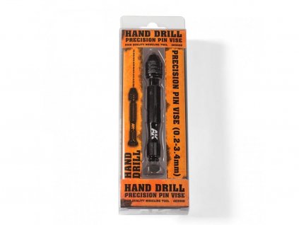 AK TOOLS Ručná vŕtačka, presný čapový zverák AK9006 0,2 - 3,4 mm