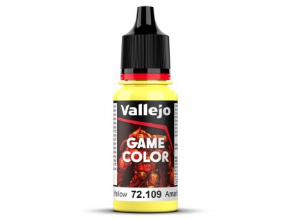 Farby Vallejo Game Color 72109 Toxic Yellow (18 ml)