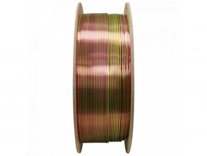 Polymaker PolyLite PLA DUAL SILK 1,75 mm Aubergine Silk Lime-Magenta, 1 kg