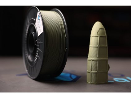 Polylite 1.0 LW PLA army green filament 1,75 mm 3D LabPrint 1kg