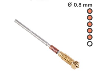 prusa nextruder brass tryska 0,8 mm