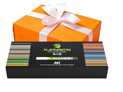 AK PLAYMARKERS SPECIAL BOX AKM150 sada 34 ks akrylovych markerov darcek