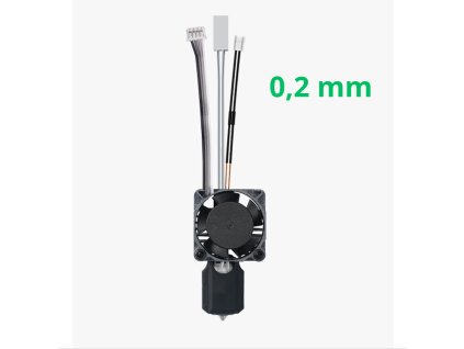 bambu lab complete hotend 0,2 stainless steel x1e