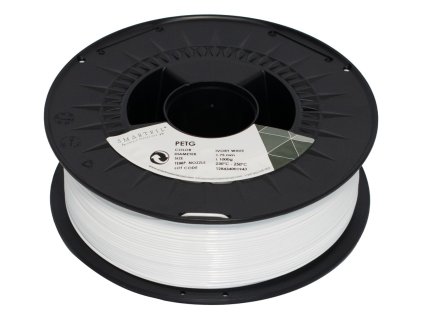 petg filament bily smartfil ivory white 1 kg
