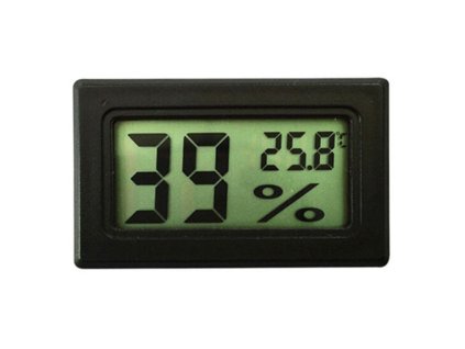 digitálny lcd teplomer a vlhkomer