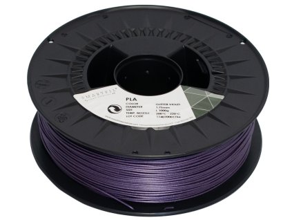 pla glitter filament violet glitter smartfil smart materials