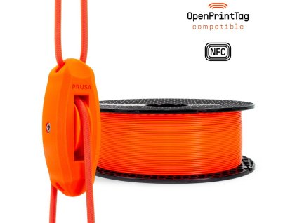 prusament pc blend filament prusa orange 900g nfc