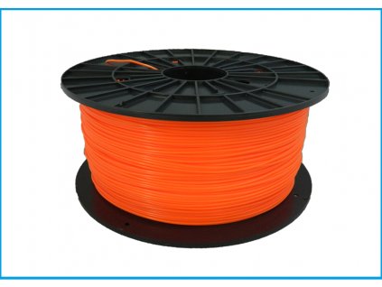 Nové zloženie - Tlačová struna ABS, Plasty Mladeč, 1,75 mm orange, 1 kg   "ABS not dead"