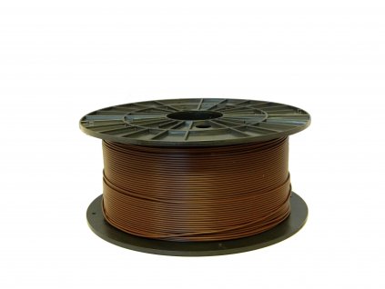 Tlačová struna, Plasty Mladeč, PLA, 1,75mm, brown, 1 kg