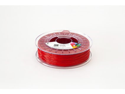 FLEX tlačová struna ruby 1,75 mm Smartfil Pantone 485 C2X Tvrdosť 93A 750g