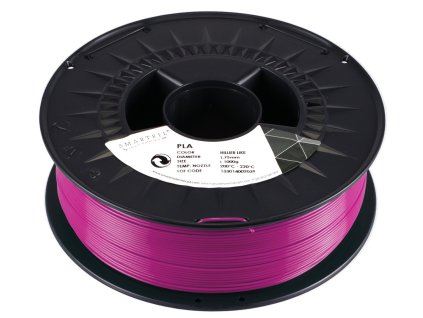 pla filament hillier lake pink smartfil smart materials