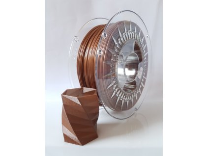 Devil Design tlačová struna PLA, copper, 1,75 mm, 1 kg, Pantone 17-04777