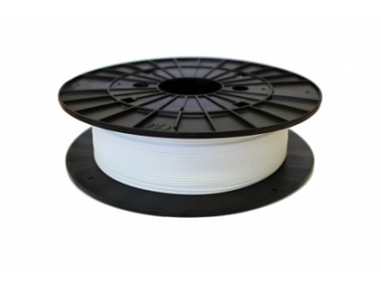 PETG materiál s aditívami pre samozhášavé účinky, FIREPROOF white Plasty Mladeč