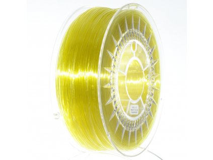PETG Devil Design, 1,75 mm, bright yellow transparent, 1 kg