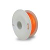 PLA silk metalická oranžová filament Fiberlogy