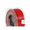 11156 pet g filament red 1 75 mm print with smile 1kg