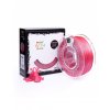 satin pla filament Fiberlogy 1,75 mm peach red 1000 g