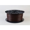 PLA tlačová struna hnědá 1,75 mm 1 kg Filament PM