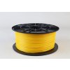 stará cievka PLA tlačová struna  žltá 1,75 mm 1 kg Filament PM