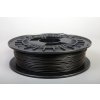 stará cievka Tlačová struna flexibilná TPE 88 1,75 500g Black Filament PM