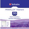 PRIMALLOY tlačová struna flexibilná 1,75 mm biela Verbatim 500 gramů