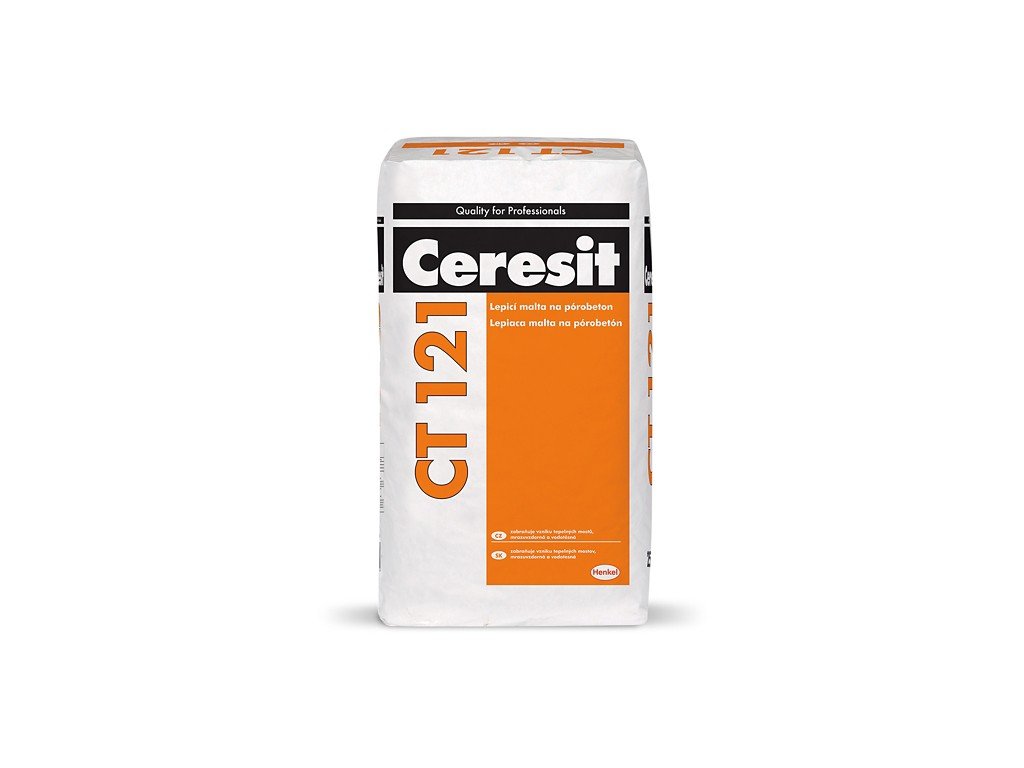 CERESIT CT 121 stavební lepící malta pro pórobetonových a ...