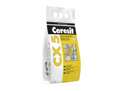 CERESIT CX 5 montážní cement pro rychlé kotvení předmětů balení 5kg pytel