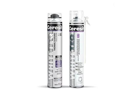 CERESIT WHITE TEQ trubičková PU pěna 750 ml