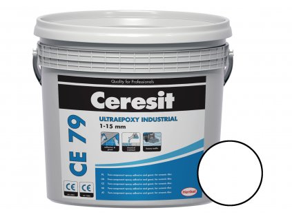 CERESIT CE 79 ULTRAEPOXY  INDUSTRIAL  epoxidová spárovací hmota a lepidlo bal. 5 kg barva Crystal White