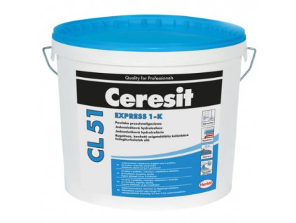 CERESIT CL 51 EXPRESS 1-K jednosložková hydroizolace bal. 2 kg spotř. 1,1 kg/m2