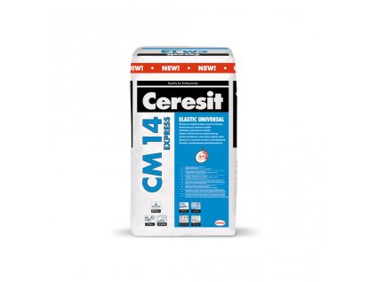 CERESIT CM 14 EXPRESS ELASTIC UNIVERSAL rychleschnoucí cementové lepidlo bal. 25 kg