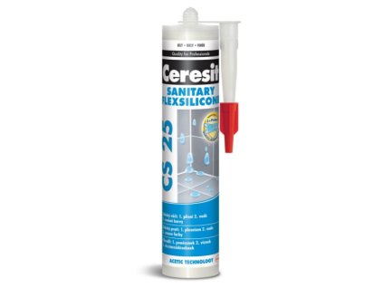 CERESIT CS 25 SANITARY sanitární silikon 280 ml iron grey
